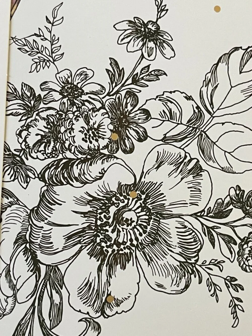 MacKenzie-Childs Butterfly Toile Placemat Set in White, Green, Yellow, Purple